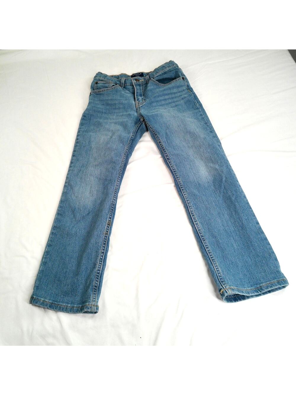 Arizona Jean Co 14 Slim Boys Blue Stretch Jeans Medium Wash Denim